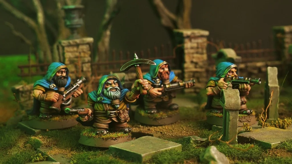 3D модель Дварфы-стрелки из Warlords of Archaios - фото 2