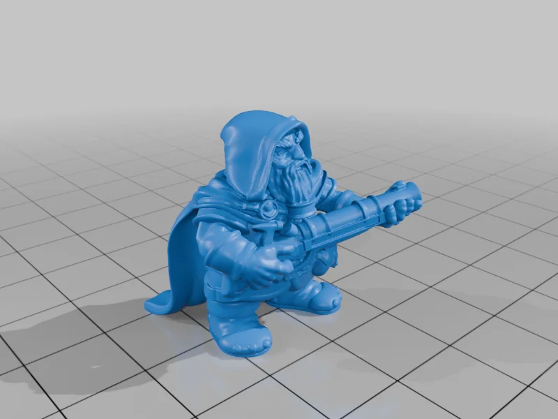 3D модель Дварфы-стрелки из Warlords of Archaios - фото 3