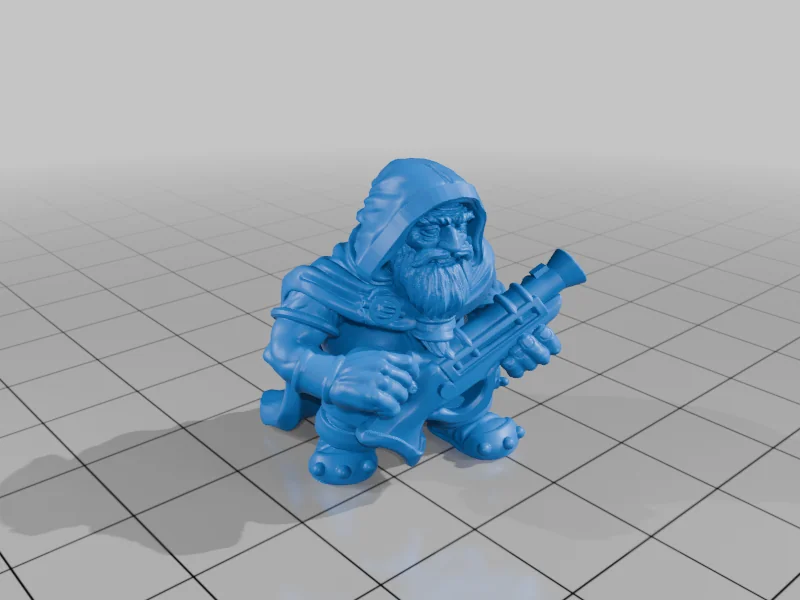 3D модель Дварфы-стрелки из Warlords of Archaios - фото 6