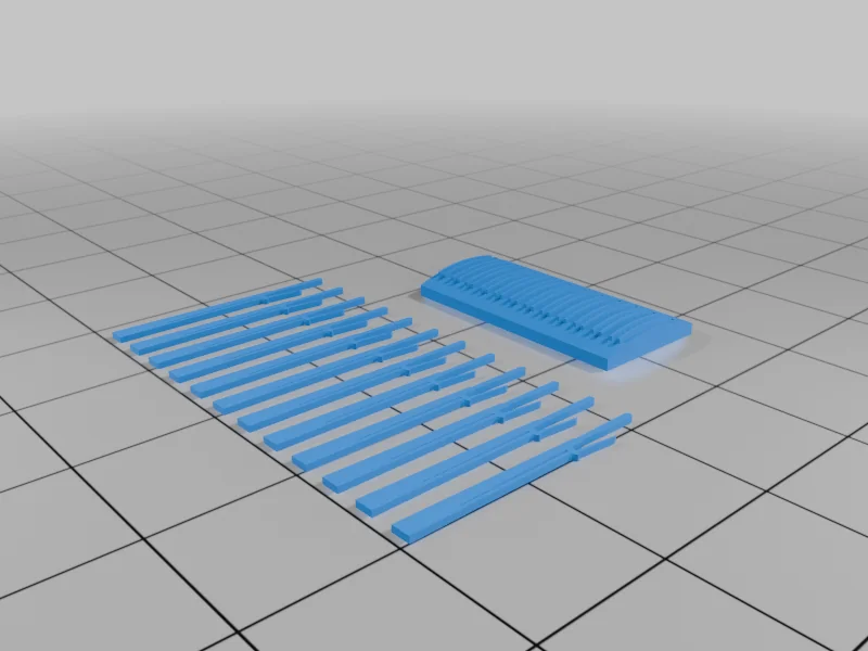 3D модель Модель сигнализации платформы WAGR Standard Small - фото 2