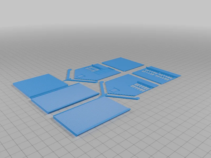 3D модель Модель сигнализации платформы WAGR Standard Small - фото 3