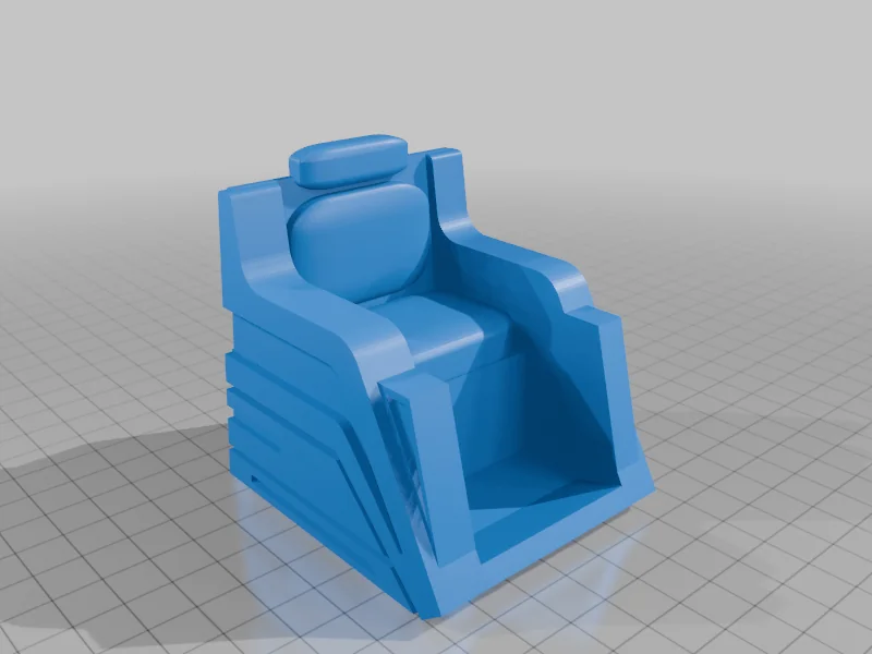 3D модель Ховер-кресло 24 века - Star Trek - фото 2