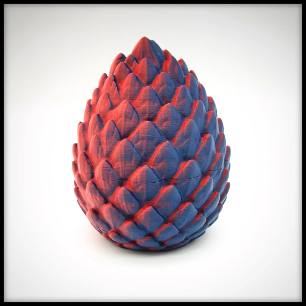 3D модель Яйцо дракона Shardscale с механизмом Twist and Lock - фото 5