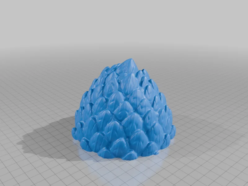 3D модель Яйцо дракона Shardscale с механизмом Twist and Lock - фото 7