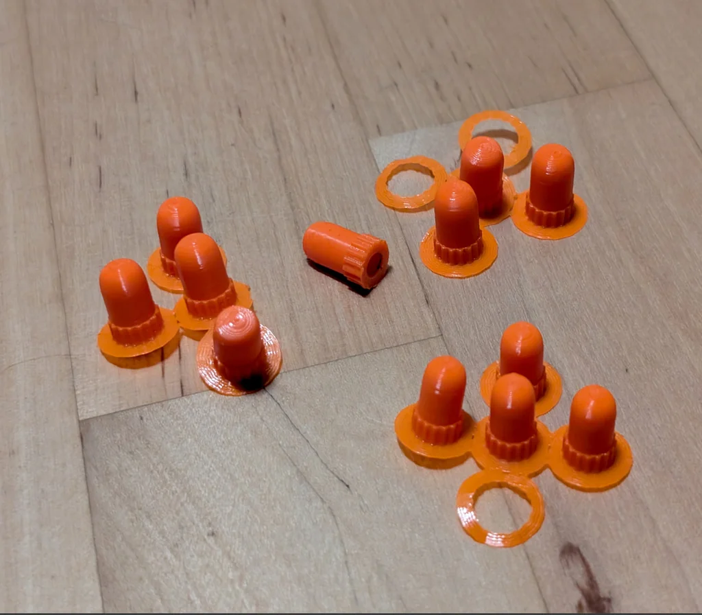 3D модель Капсула для велосипедных вентилей Presta/Sclaverand - фото 2