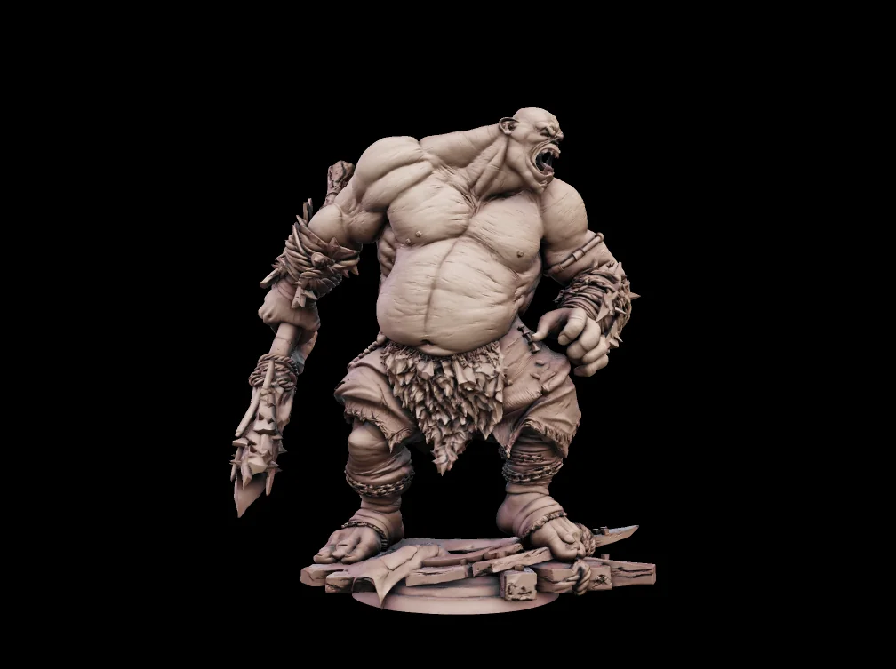 3D модель Модель огра Knut - фото 2