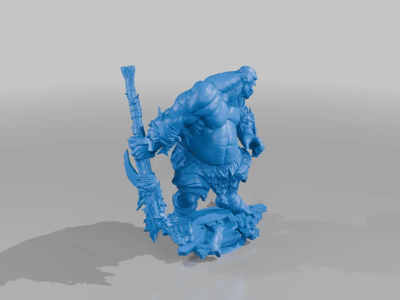 3D модель Модель огра Knut - фото 4