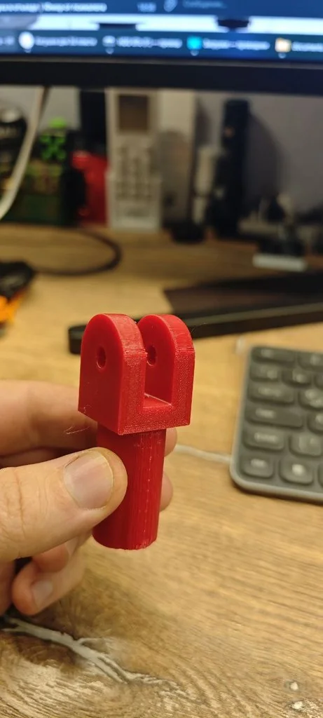 3D модель Крепление ротационной швабры 22мм - фото 2