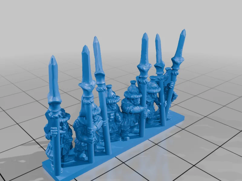 3D модель Охранник Озерного Городка 10мм - фото 2