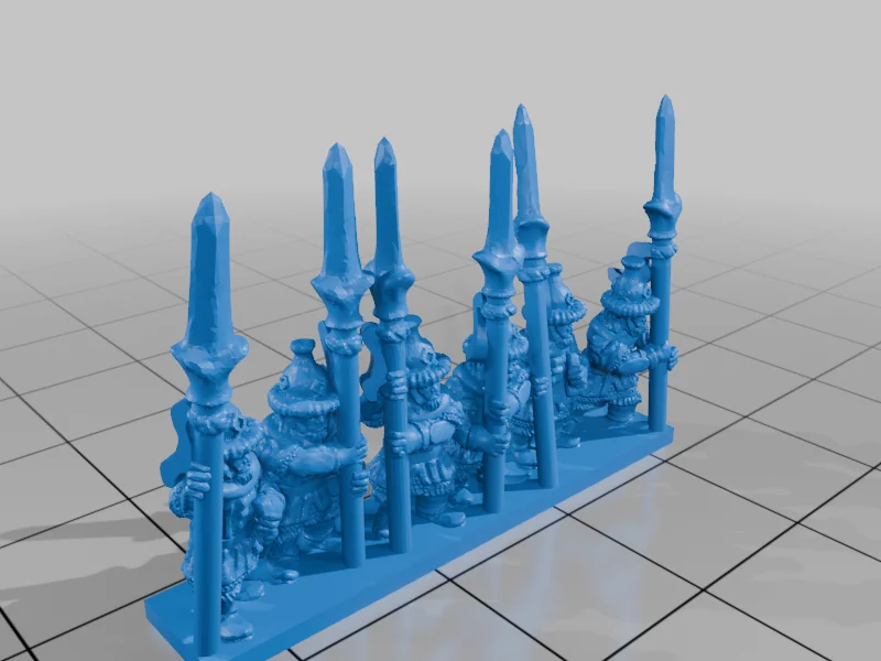 3D модель Охранник Озерного Городка 10мм - фото 4