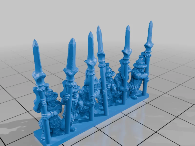 3D модель Охранник Озерного Городка 10мм - фото 5