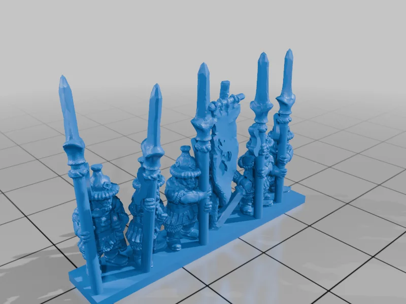 3D модель Охранник Озерного Городка 10мм - фото 7