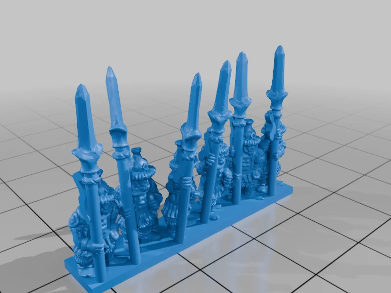 3D модель Охранник Озерного Городка 10мм - фото 8