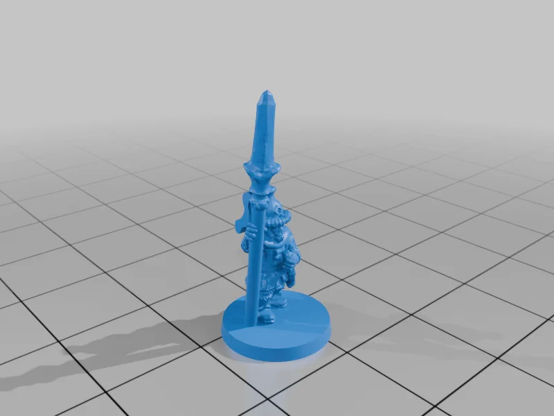 3D модель Охранник Озерного Городка 10мм - фото 14