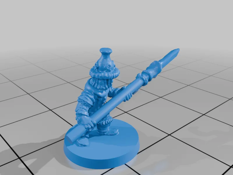 3D модель Охранник Озерного Городка 10мм - фото 17