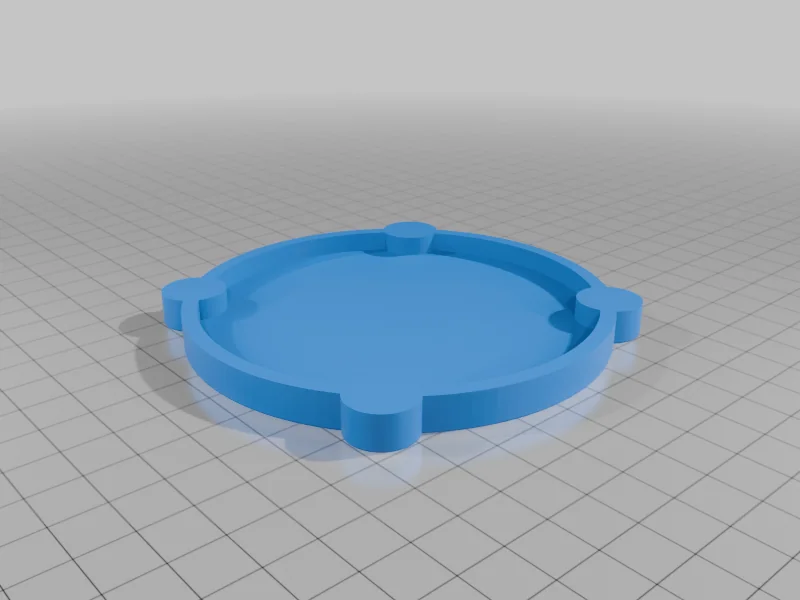 3D модель Крышки и заглушки для воздуховодов 100 мм - фото 2