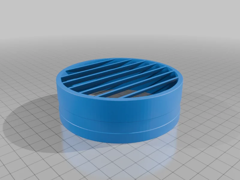 3D модель Крышки и заглушки для воздуховодов 100 мм - фото 8
