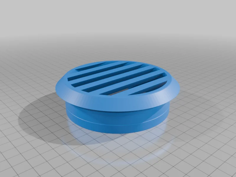 3D модель Крышки и заглушки для воздуховодов 100 мм - фото 9