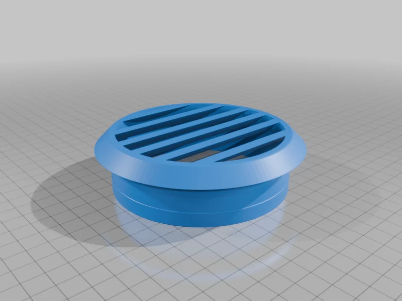 3D модель Крышки и заглушки для воздуховодов 100 мм - фото 10
