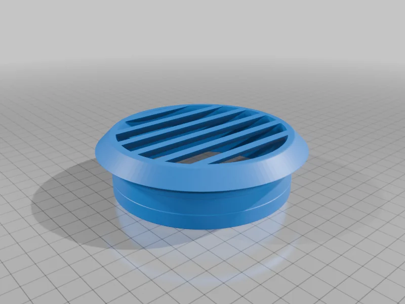 3D модель Крышки и заглушки для воздуховодов 100 мм - фото 11