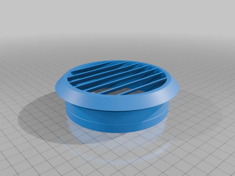 3D модель Крышки и заглушки для воздуховодов 100 мм - фото 13