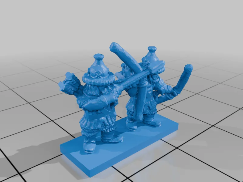 3D модель Лучники Лейк-Таун 10мм - фото 4