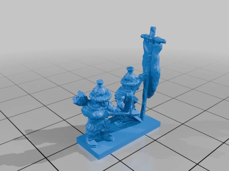 3D модель Лучники Лейк-Таун 10мм - фото 7