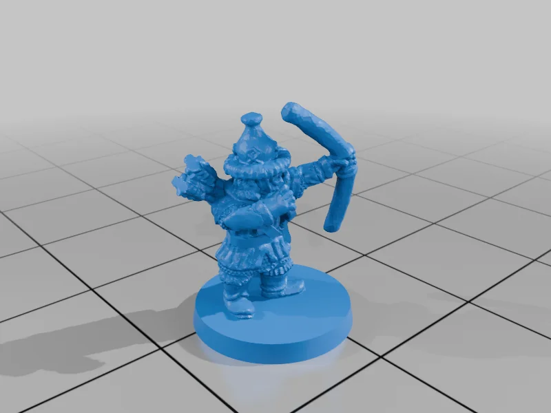 3D модель Лучники Лейк-Таун 10мм - фото 8