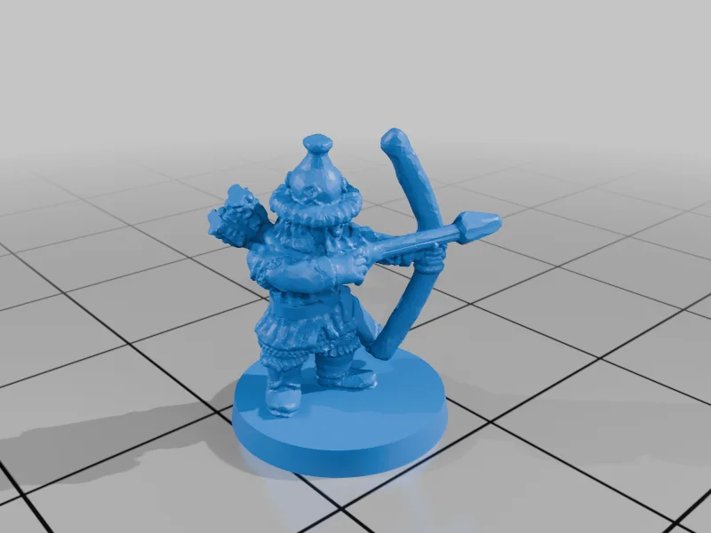 3D модель Лучники Лейк-Таун 10мм - фото 12