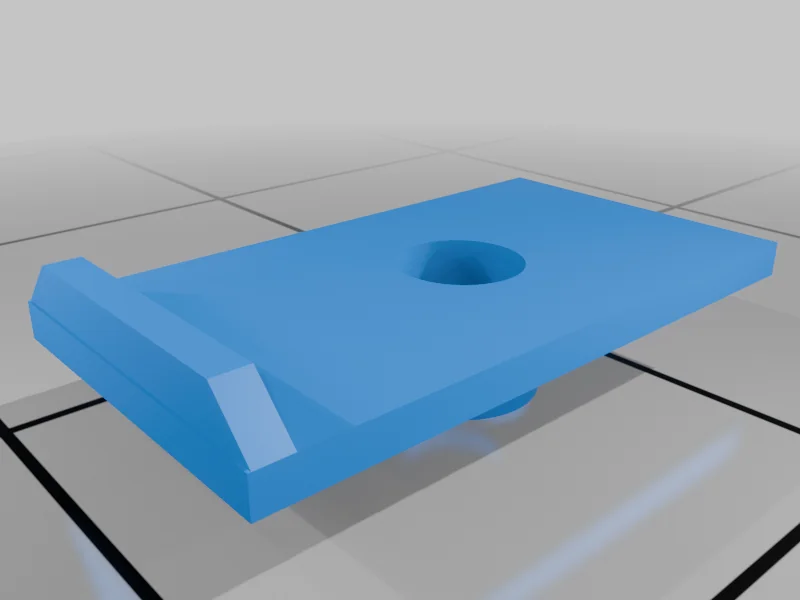 3D модель Адаптер для сцепки вагонов Rivarossi/AHM - фото 3