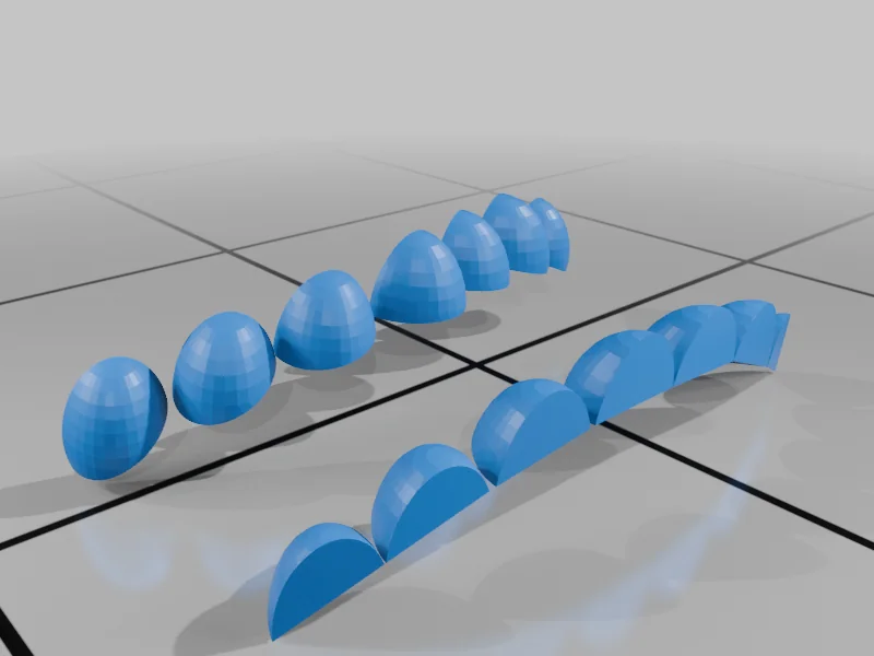 3D модель Многоцветный брелок "Огурец Рик" с подвижными элементами - фото 4