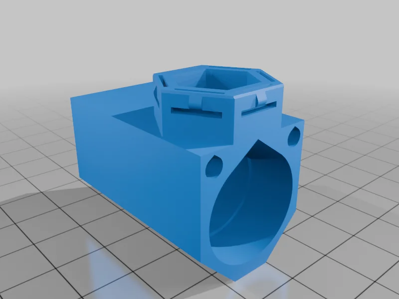 3D модель Держатель инструмента для удаления заусенцев HSW - фото 3