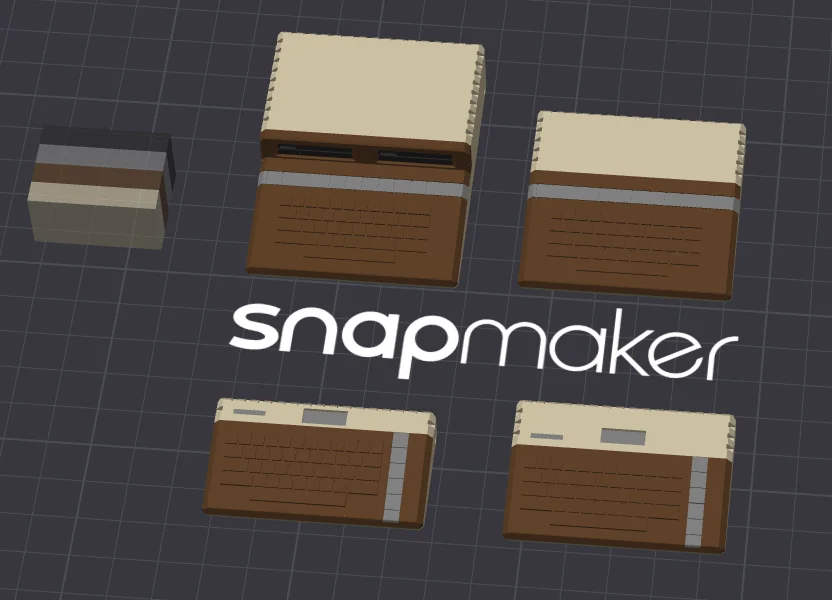 3D модель Брелок-донглы Atari XL - фото 2