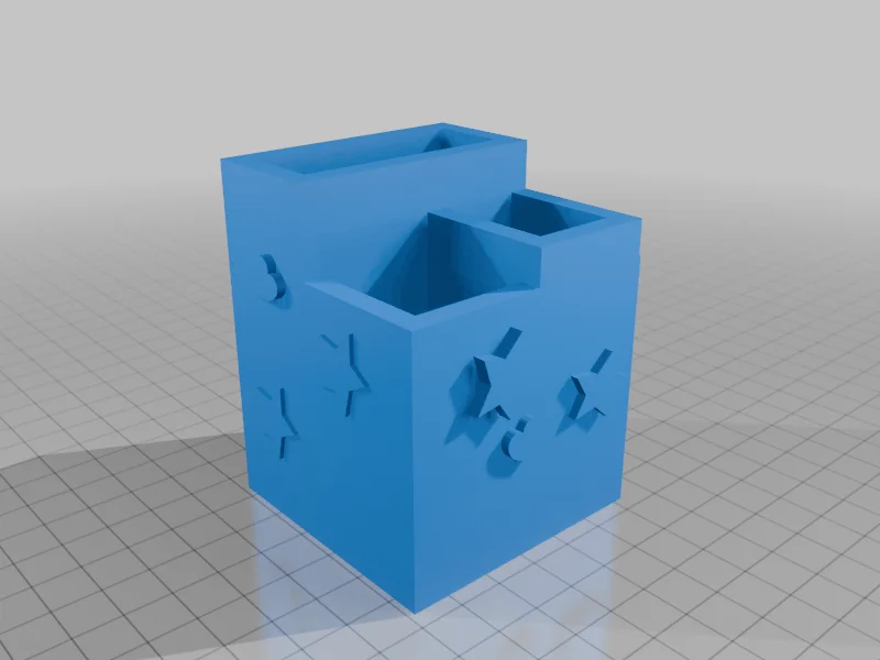 3D модель Органайзер для кистей для макияжа - фото 1