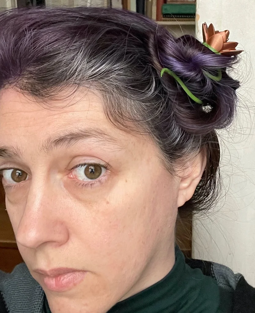 3D модель Декоративный элемент: Цветы на лозе - фото 2