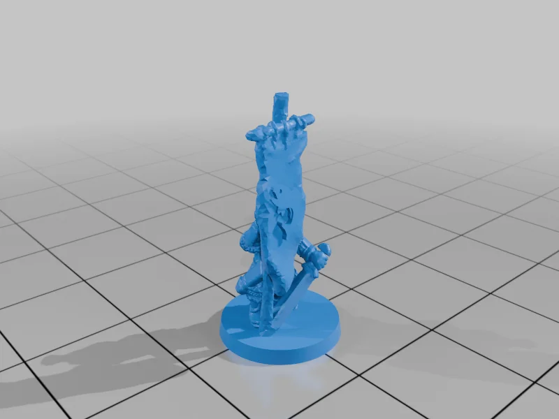 3D модель Командир озерного города 10мм - фото 4