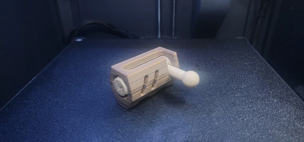 3D модель Компактный ключевой фиджет Bolt Action Mini - фото 6