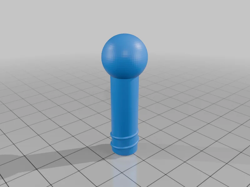 3D модель Компактный ключевой фиджет Bolt Action Mini - фото 8