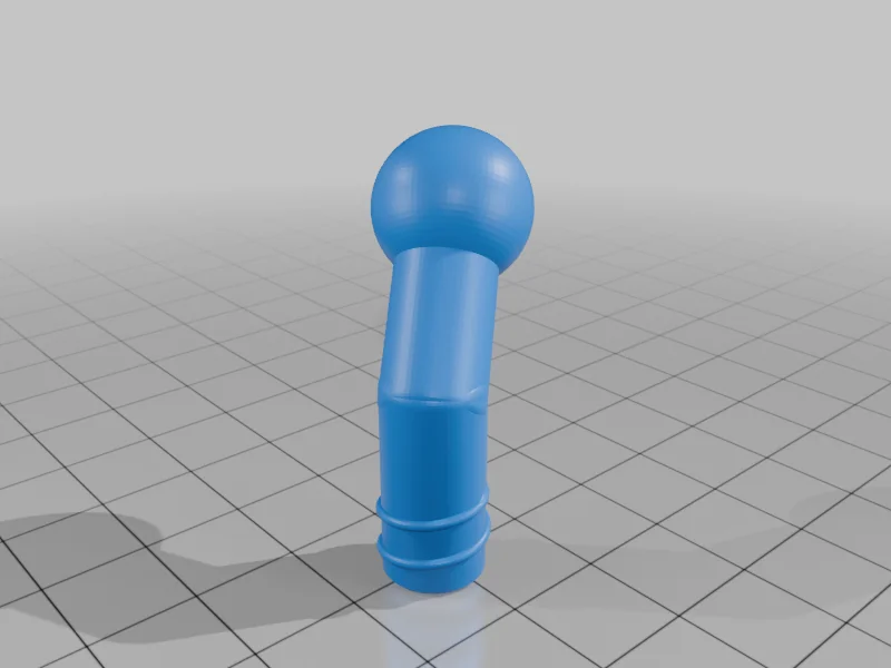 3D модель Компактный ключевой фиджет Bolt Action Mini - фото 9