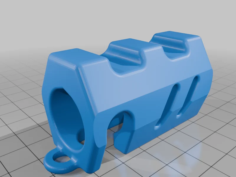 3D модель Компактный ключевой фиджет Bolt Action Mini - фото 10