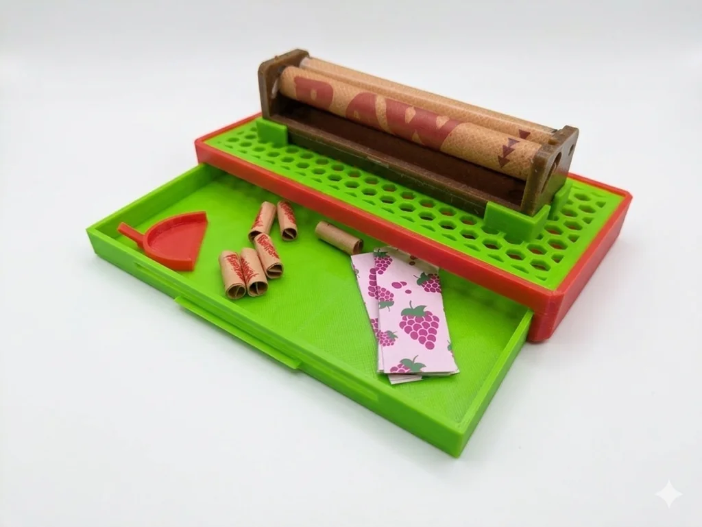 3D модель Smokers Box – Путевая Версия | Портативная Роллинг Станция - фото 1