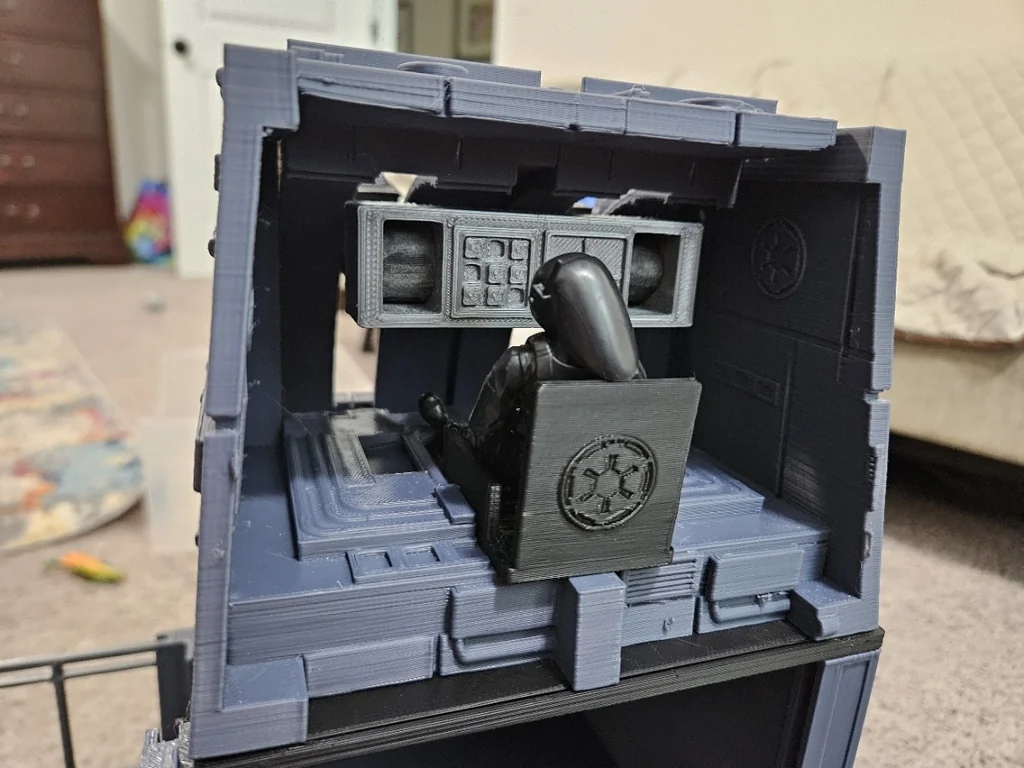 3D модель Имперская крепость Star Wars 3.75" - фото 3