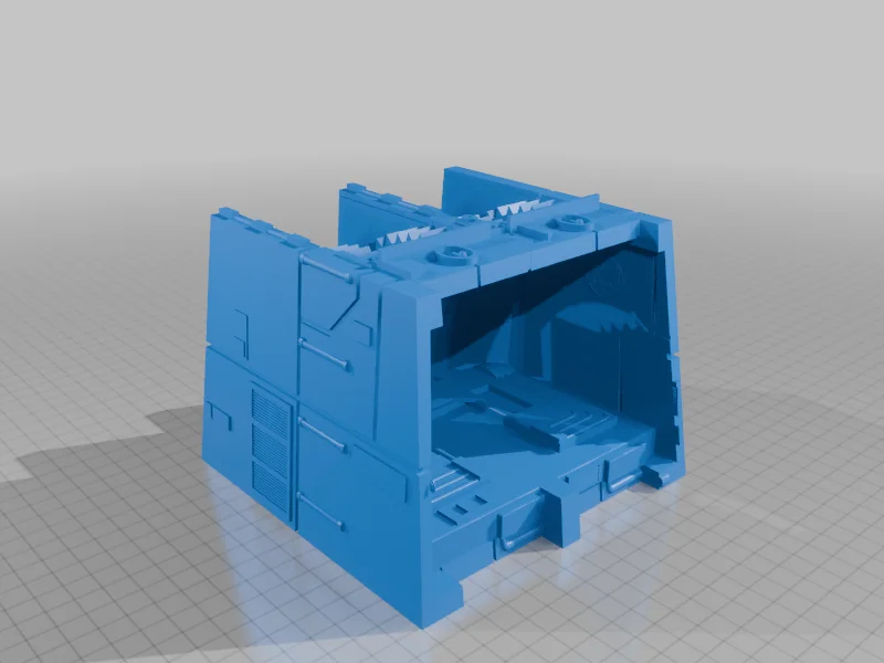 3D модель Имперская крепость Star Wars 3.75" - фото 31