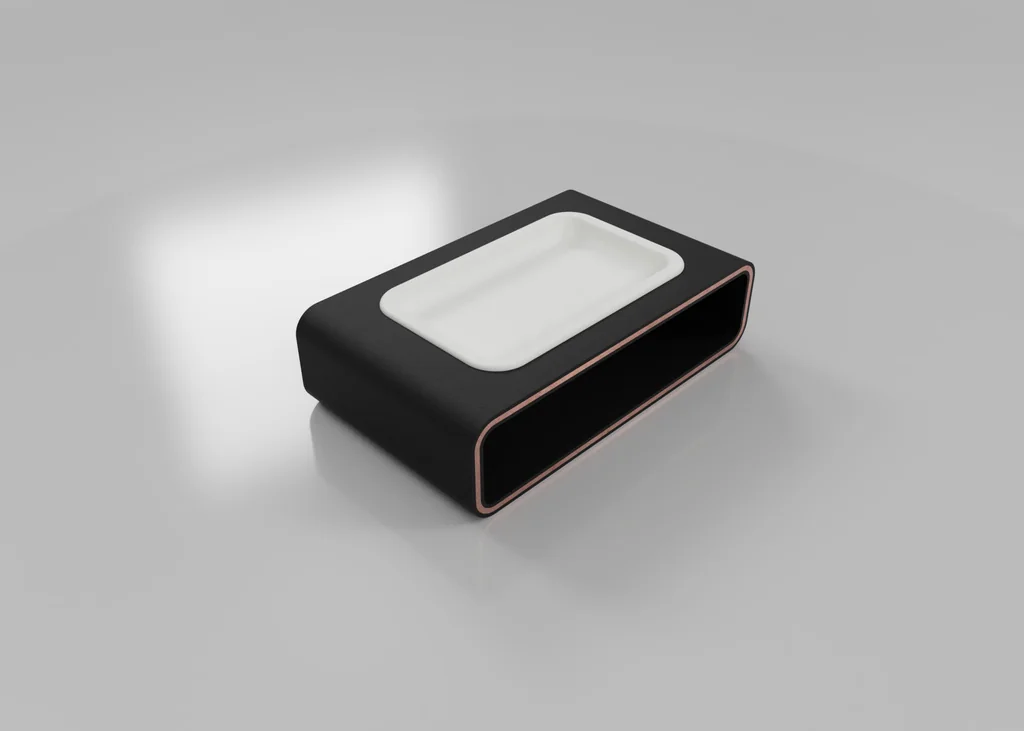 3D модель Минималистичный карманный поднос – Современный дизайн - фото 4