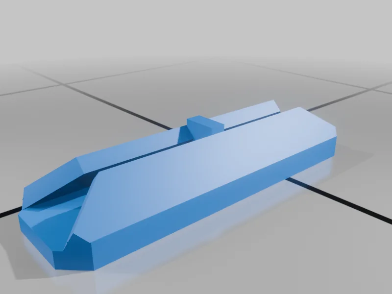 3D модель Изолирующий соединитель для рельсов Spur N - фото 3