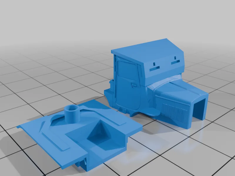 3D модель Модель Laffly W15 TCC - Анти-танковый трактор - фото 3