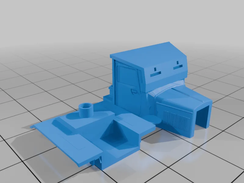 3D модель Модель Laffly W15 TCC - Анти-танковый трактор - фото 4