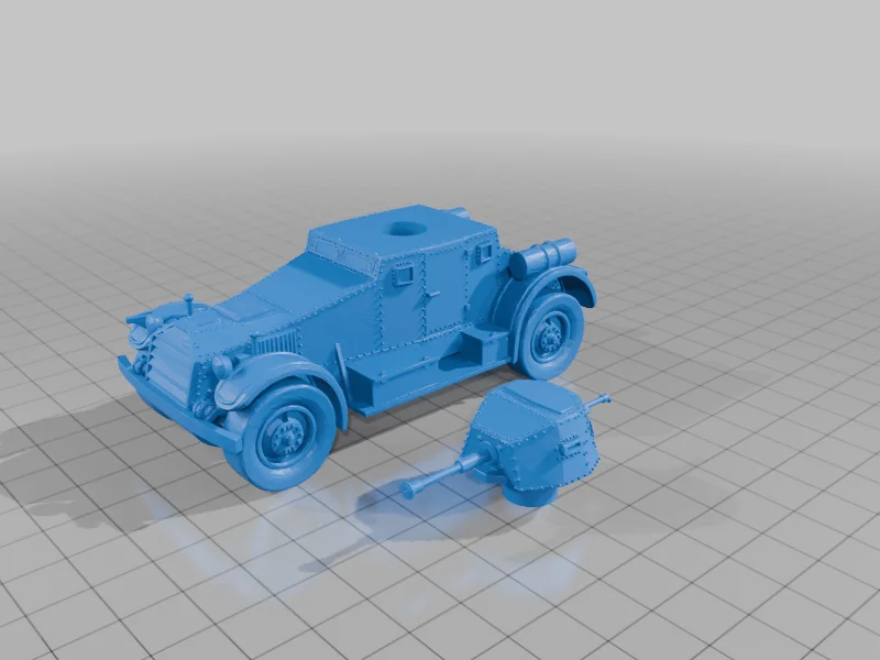 3D модель Модель LAFFLY AMD 80 для Bolt Action - фото 5