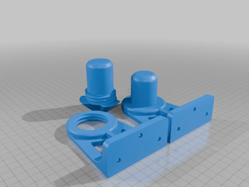 3D модель Держатель для бумажных полотенец и туалетной бумаги - фото 3