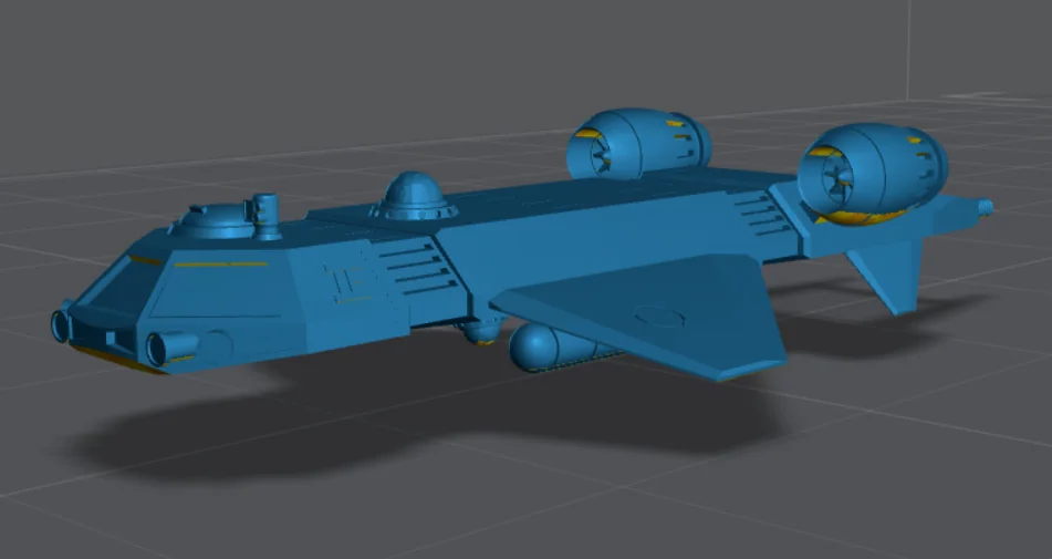 3D модель Підводний апарат для міжзіркових експедицій - фото 1